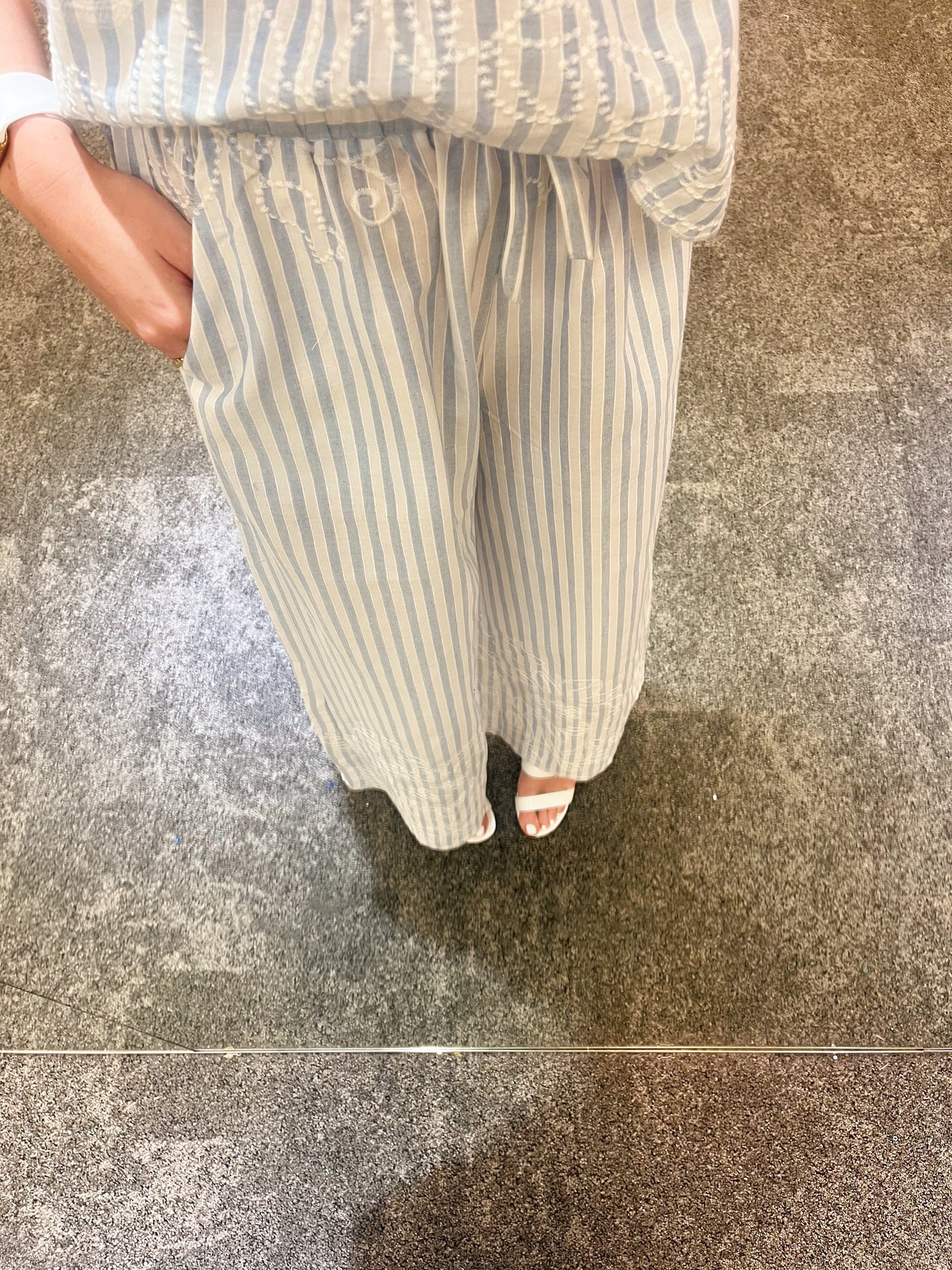 Camomille Trouser- Blue