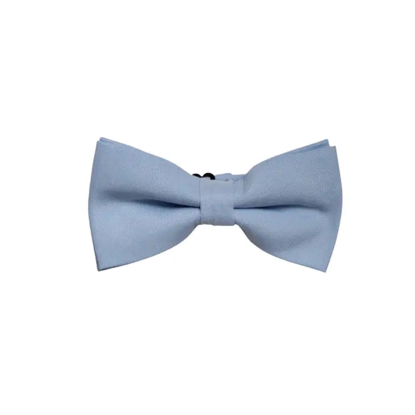 Single Solid Satin Bow Tie