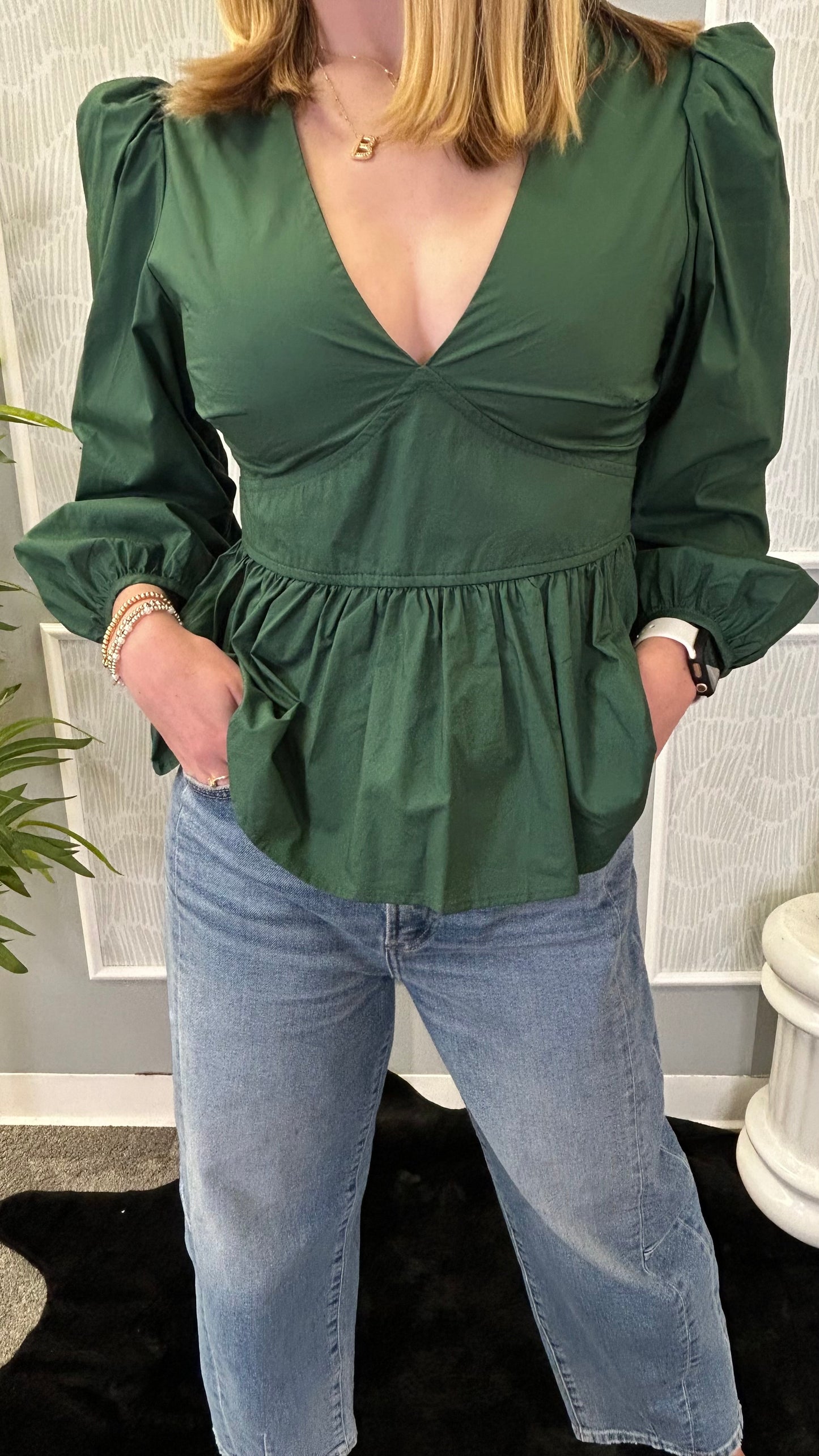 Grace Top- Green