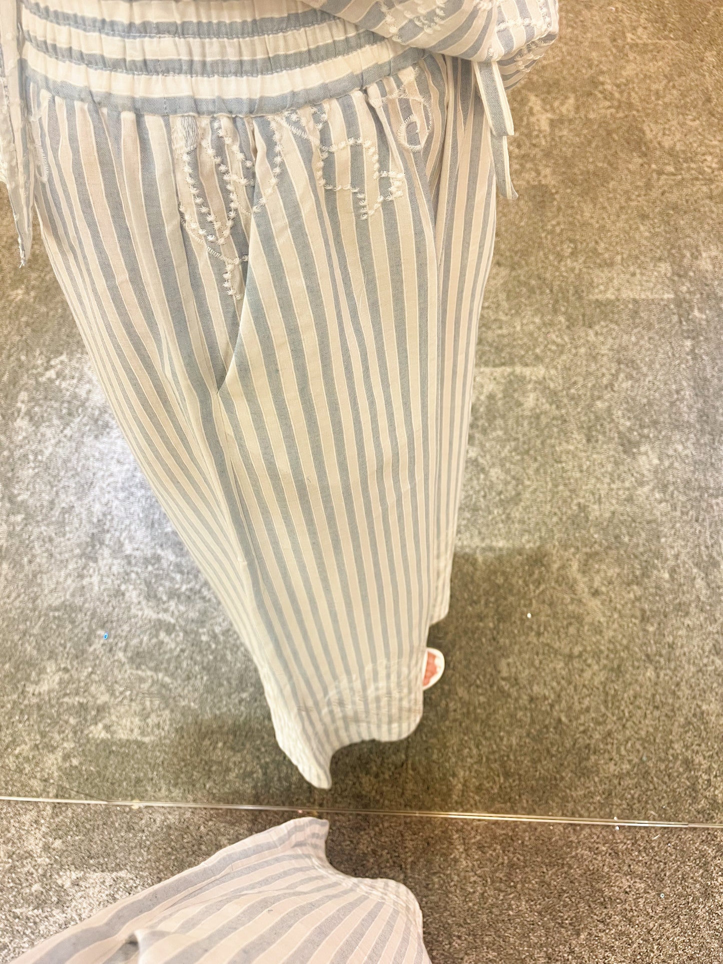Camomille Trouser- Blue