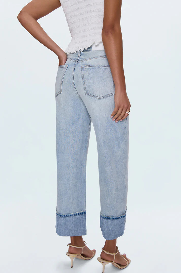 Ryder High Ride Cuffed Straight Leg Jean