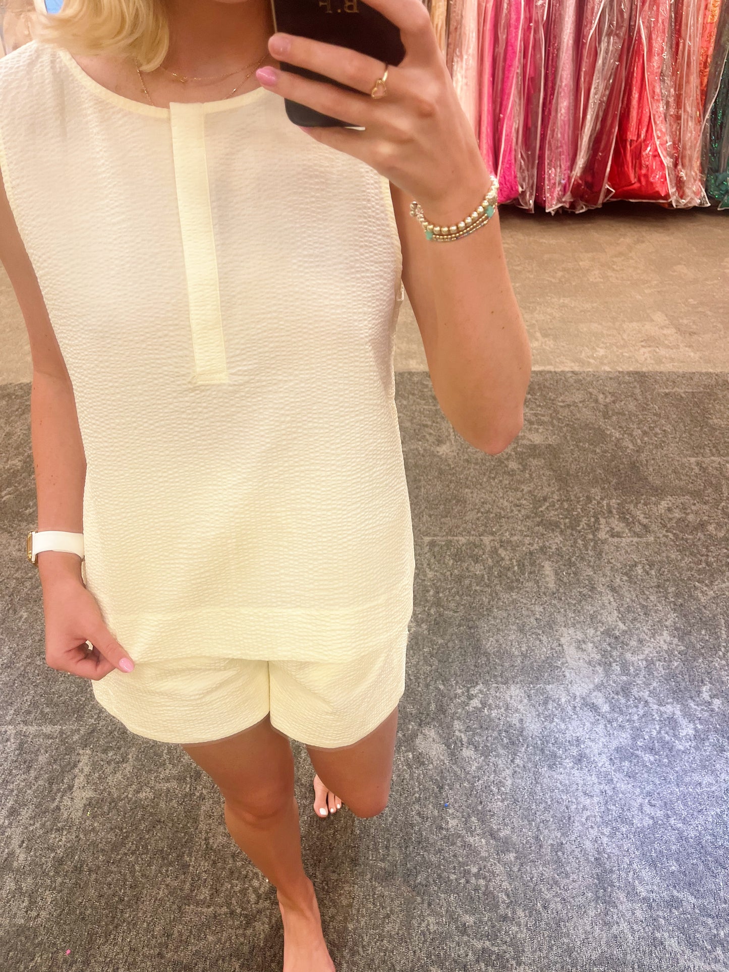 Nala Shorts- Cream