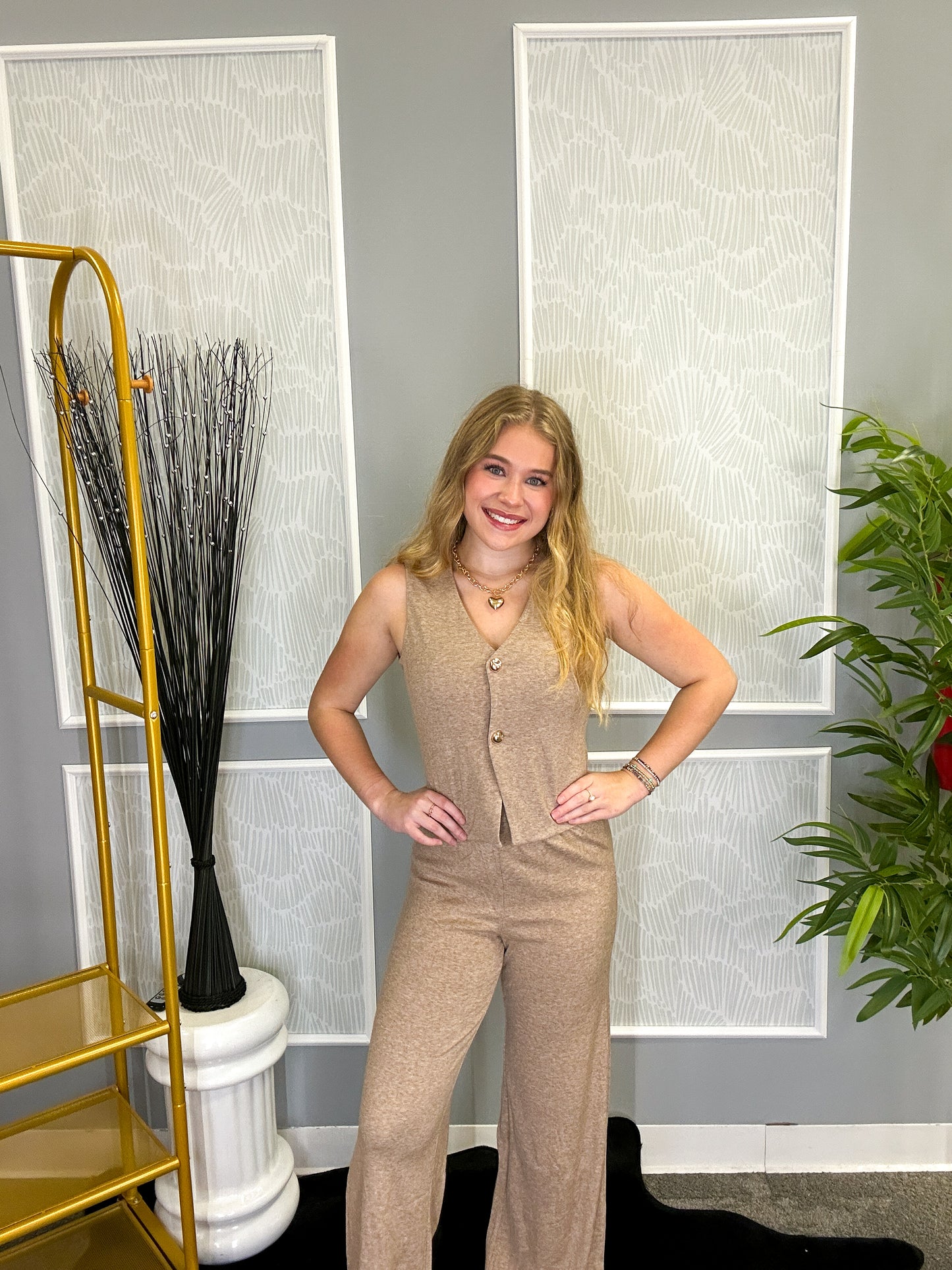 Rhapsody Knit Vest Top