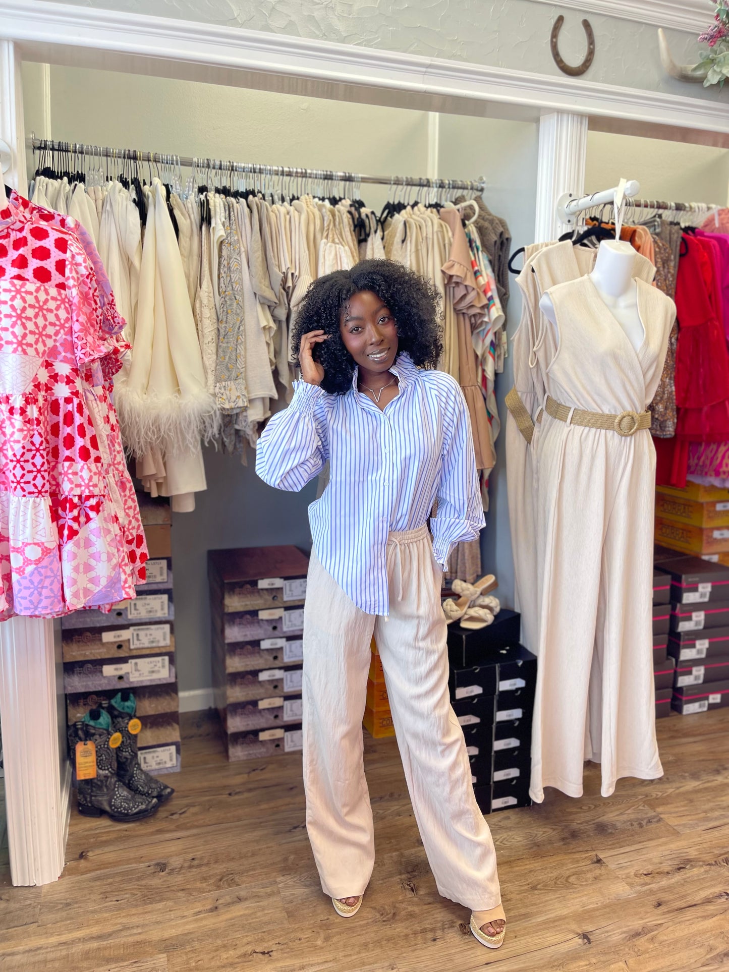 Summertime Blues Top