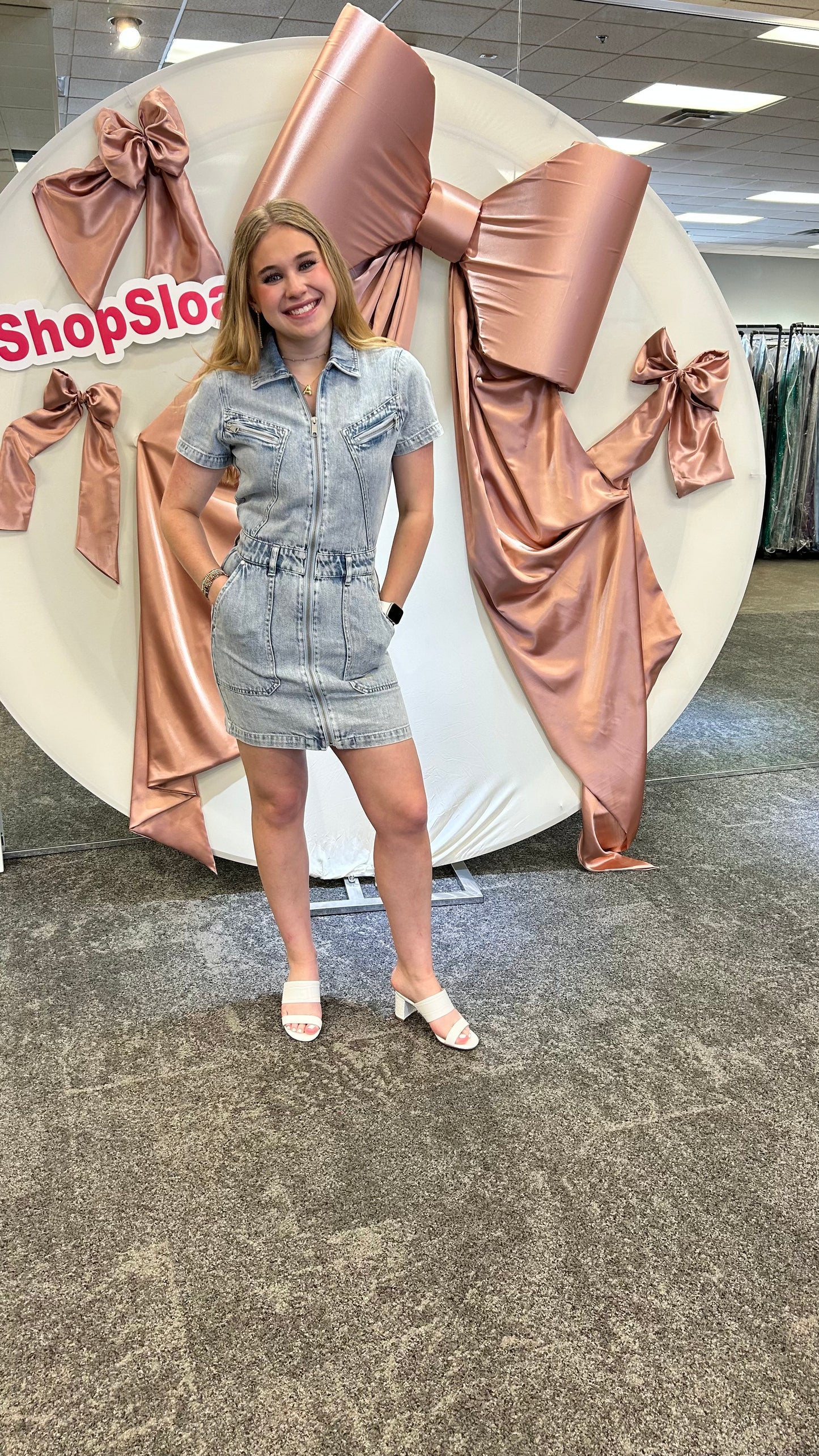 Pistola Brix Aviator Mini Dress- Meridian