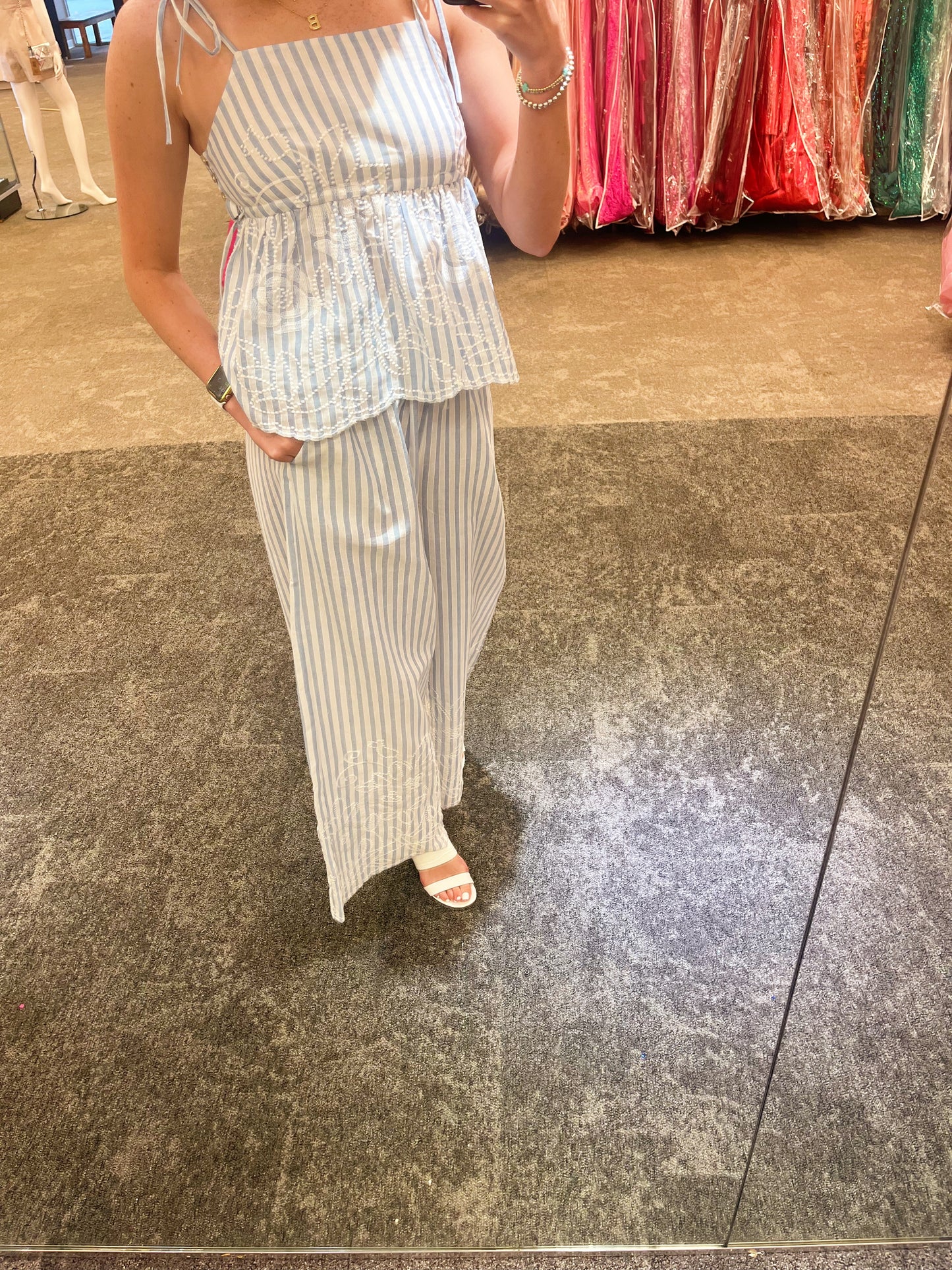 Camomille Trouser- Blue