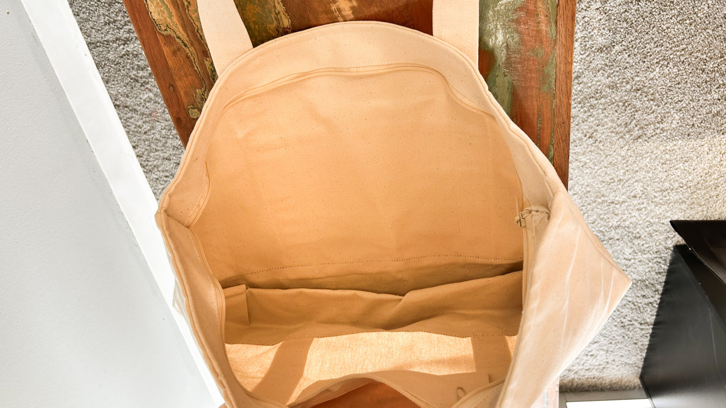 I Have Hot Friends Canvas Boat Bag