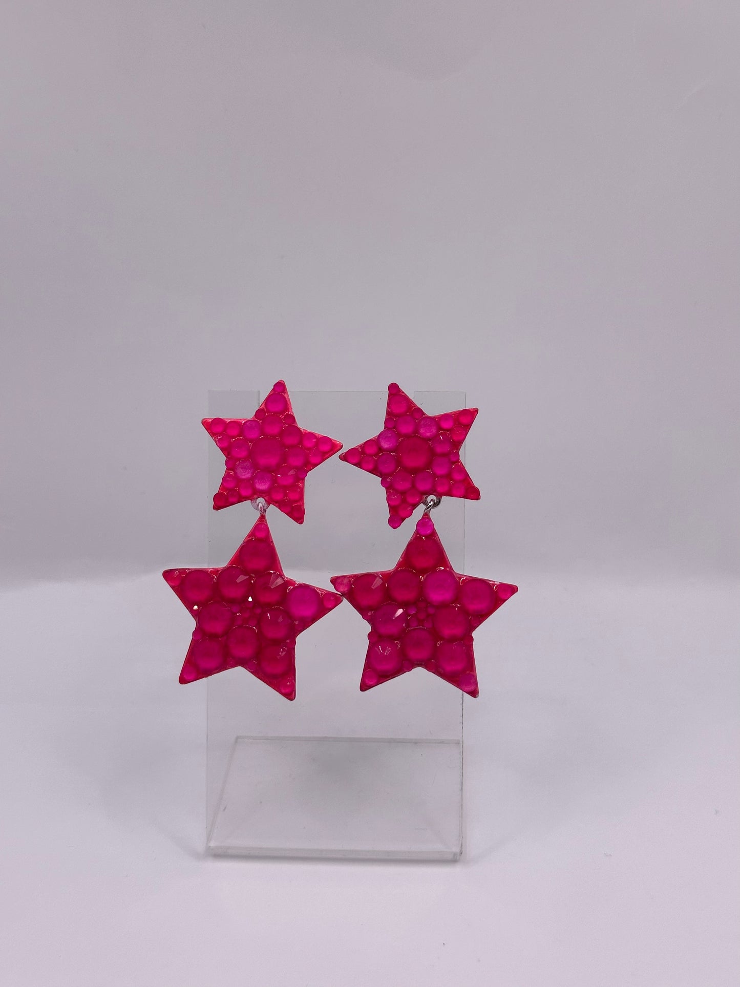 Double Star Earrings