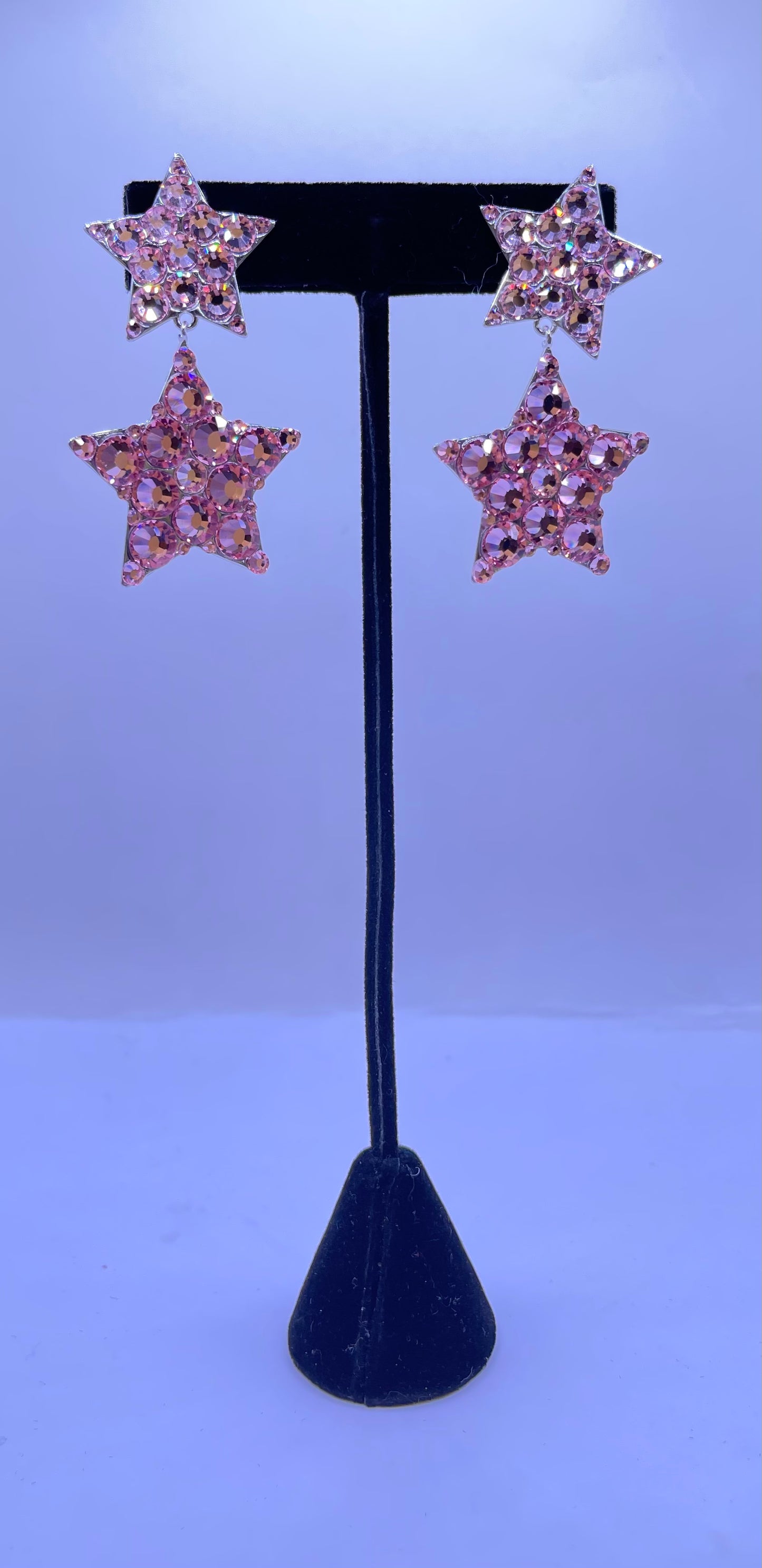 Double Star Earrings
