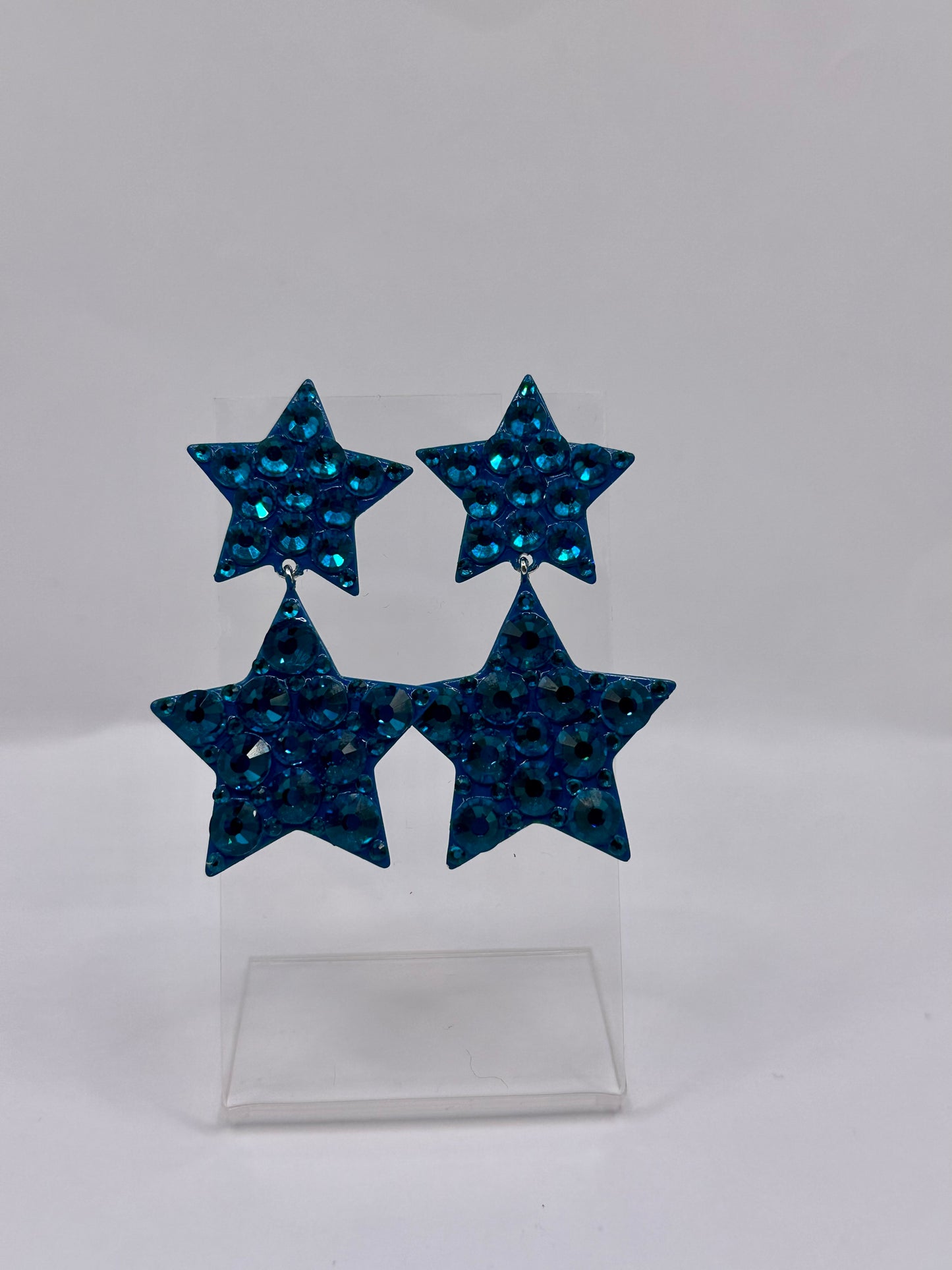 Double Star Earrings