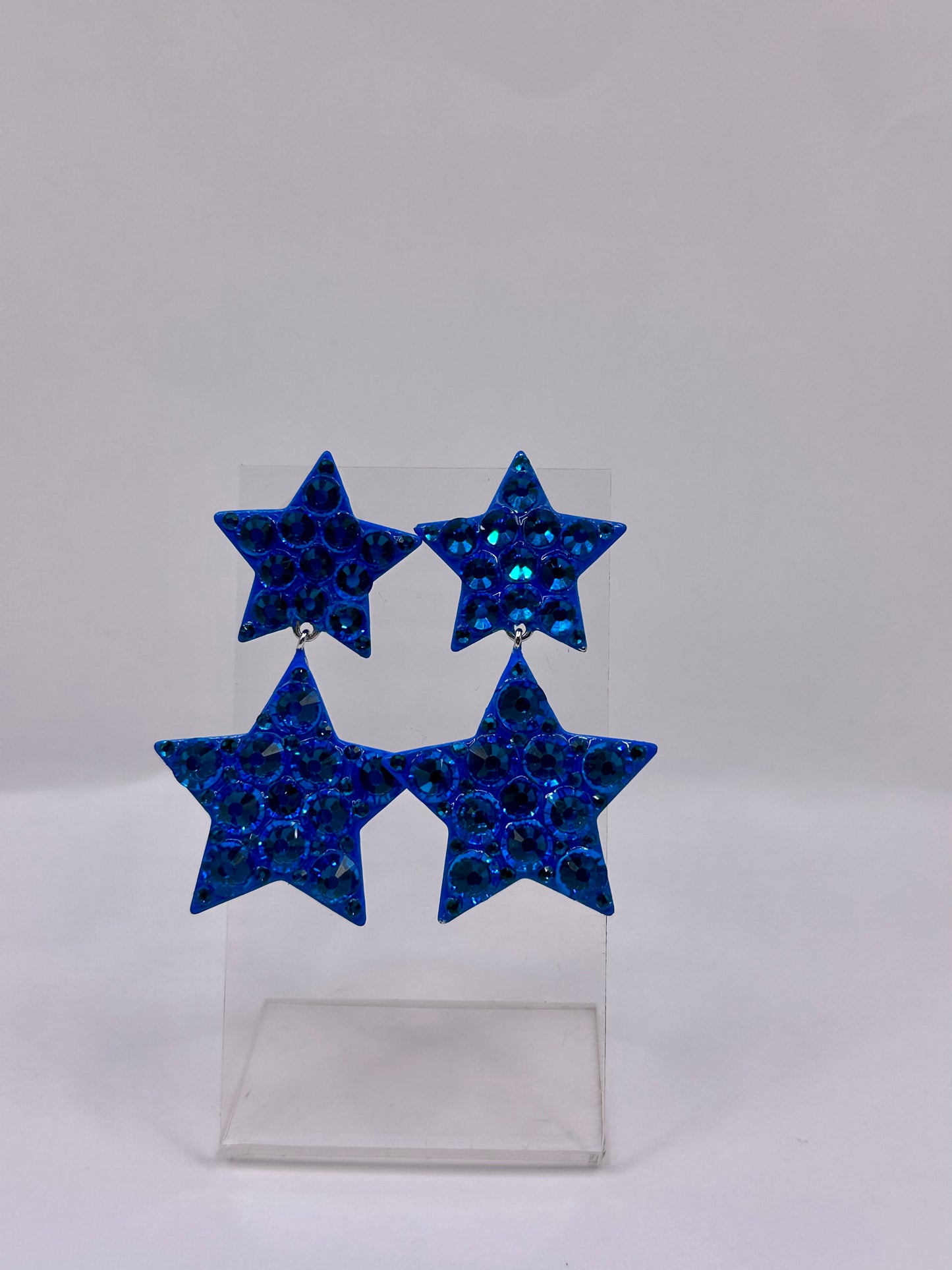 Double Star Earrings