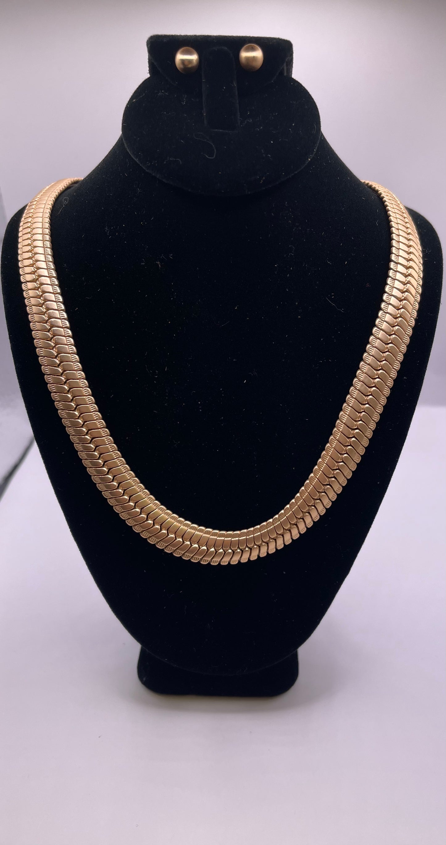 Thick Snake Chain Necklace