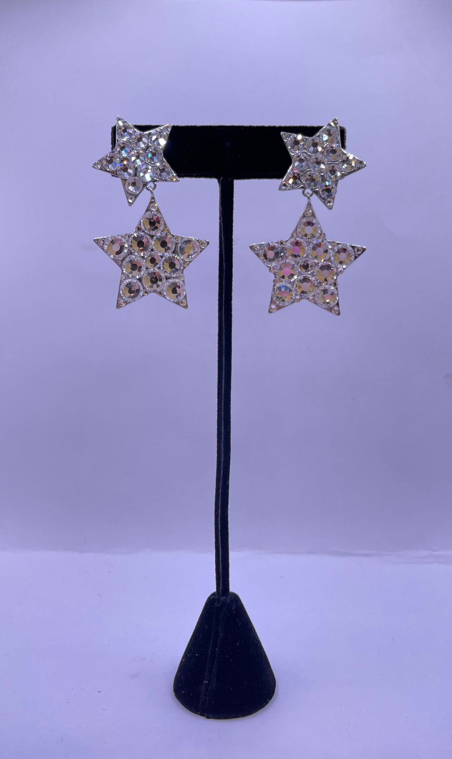 Double Star Earrings