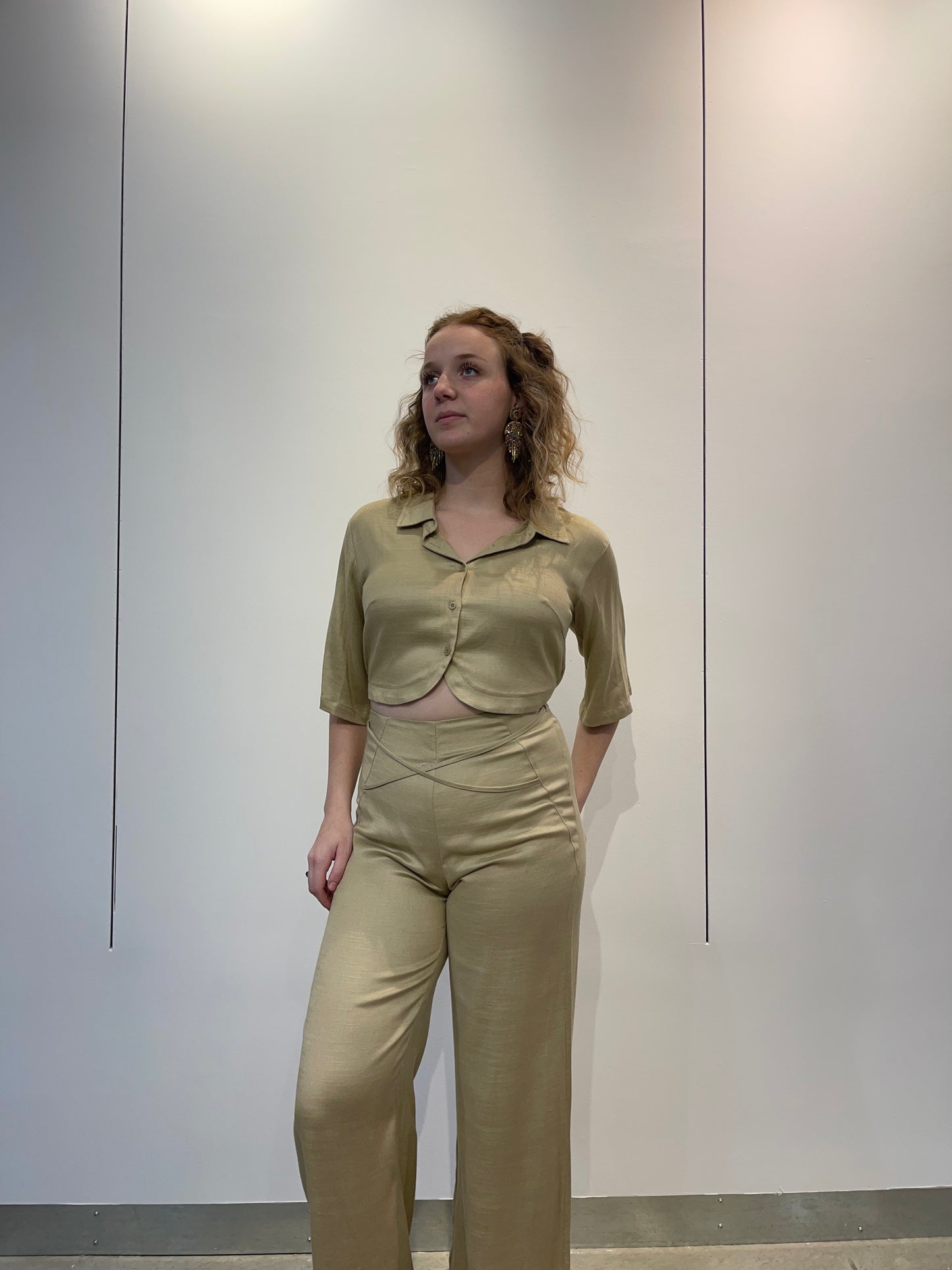 Over the Moon Pants, Khaki