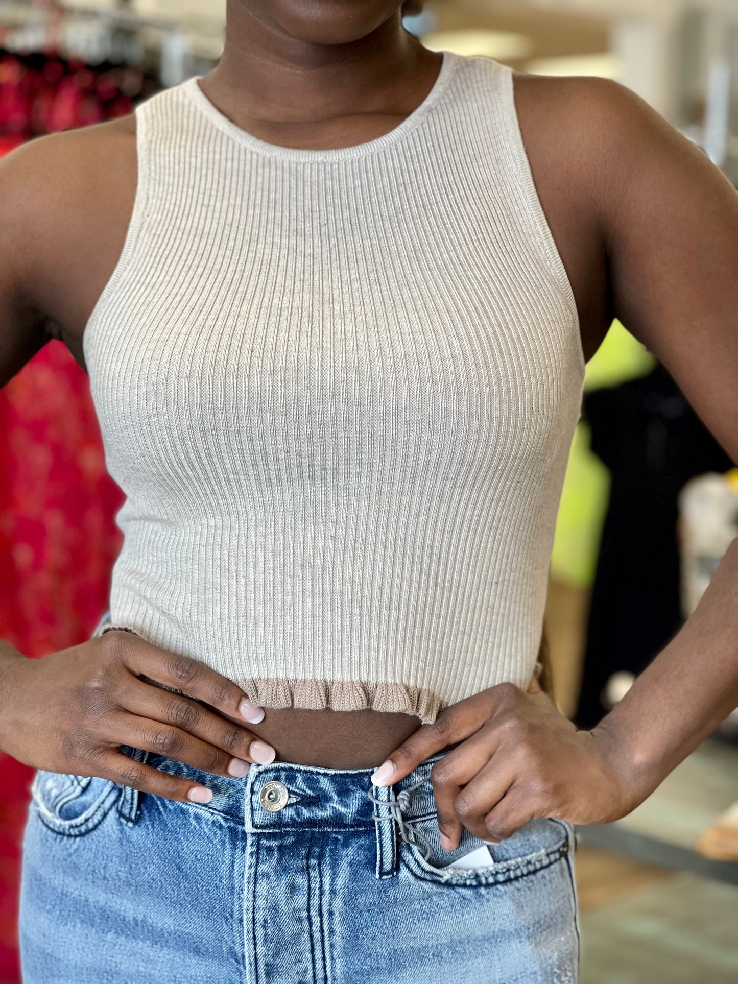 Basic Ribbed Tank