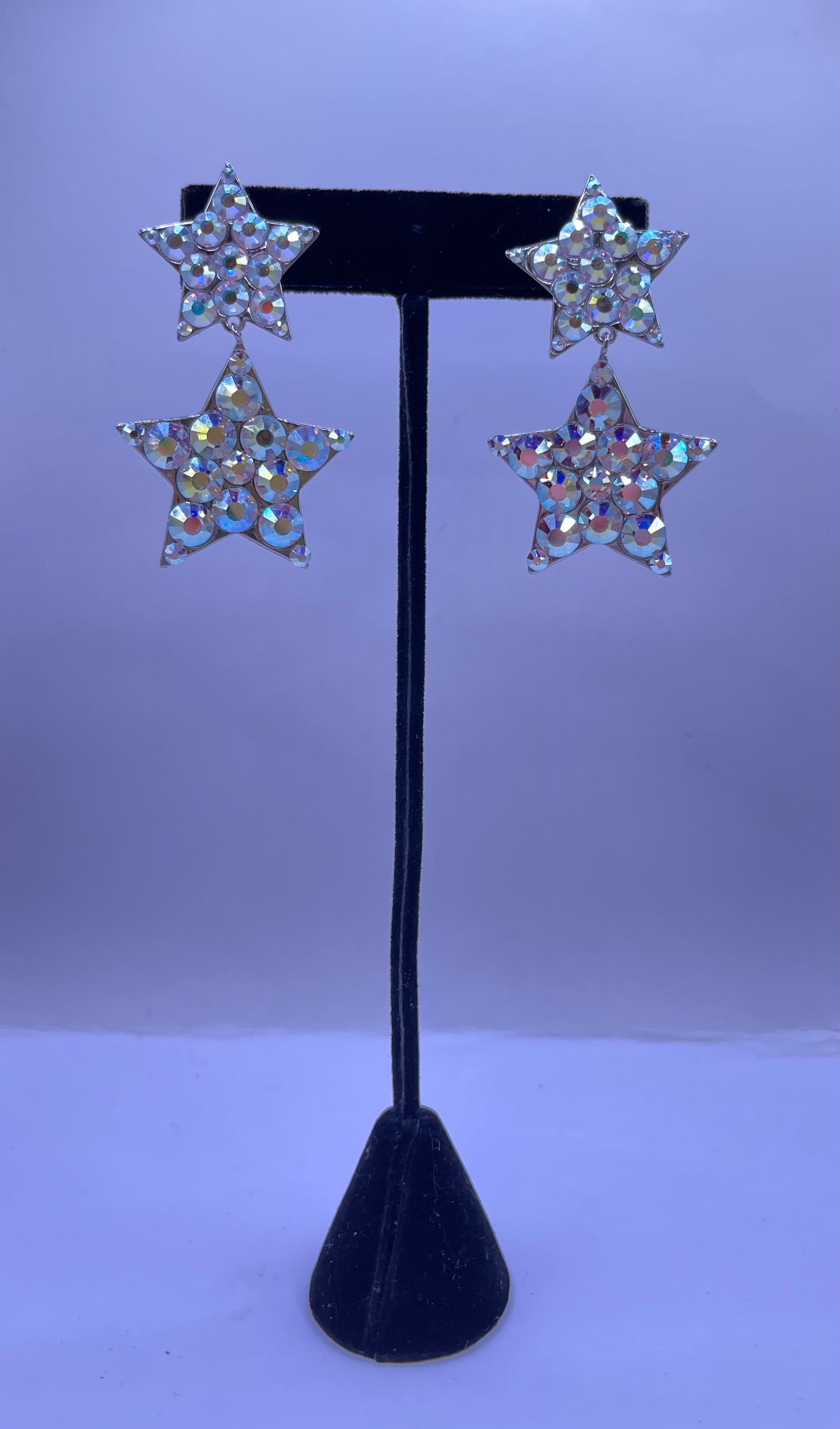 Double Star Earrings