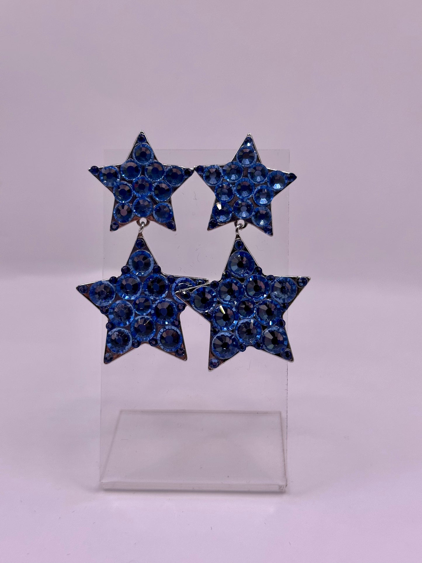 Double Star Earrings