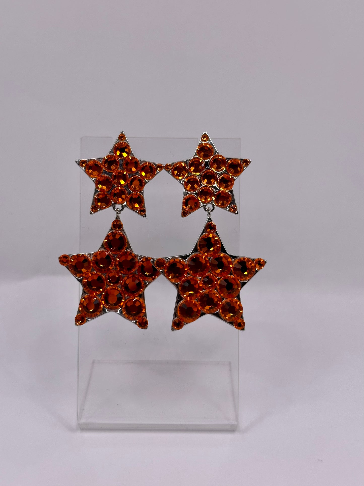 Double Star Earrings