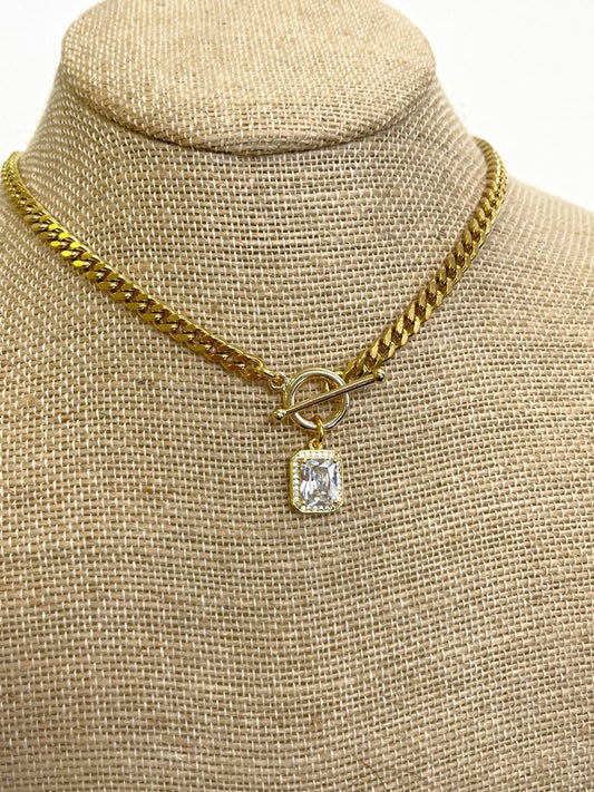 Glam Toggle Necklace