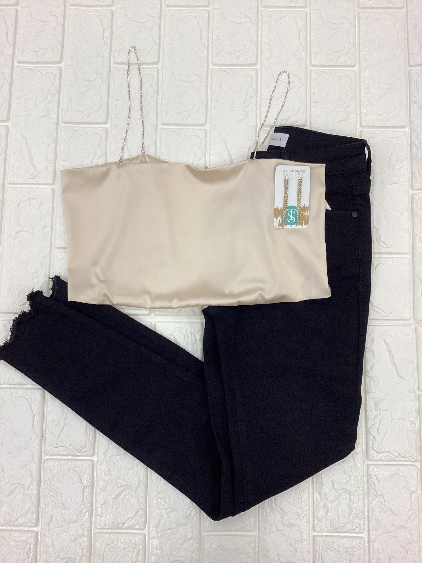 Basic Skinny Jeans, Black