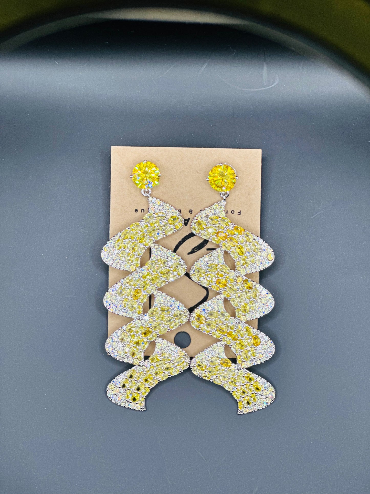 Zibastone Naomi Earrings Large