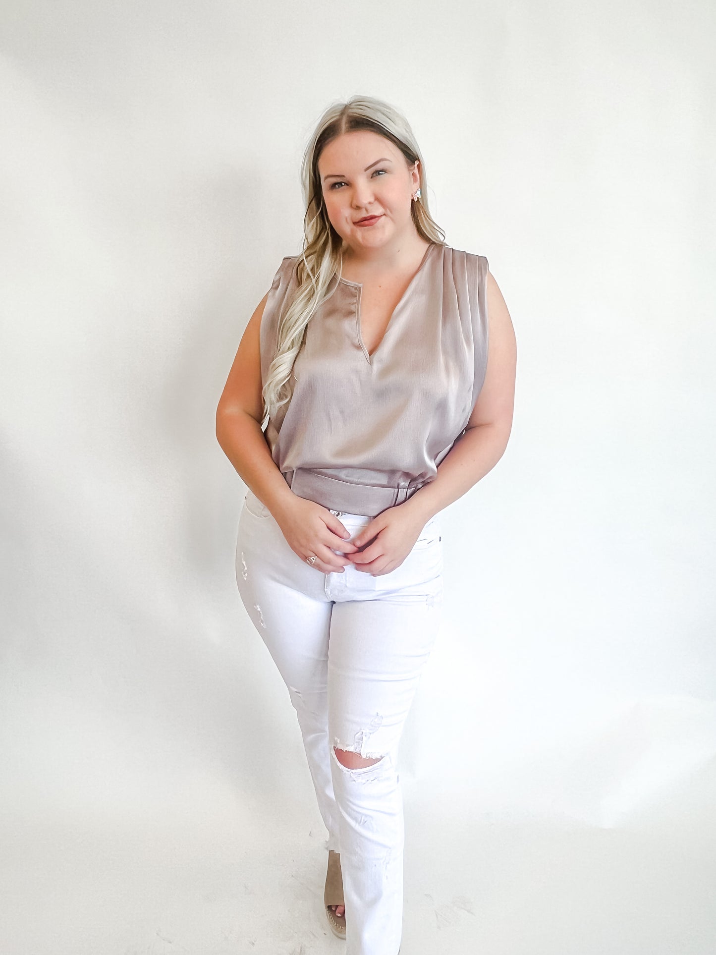 Gracie Jeans, White