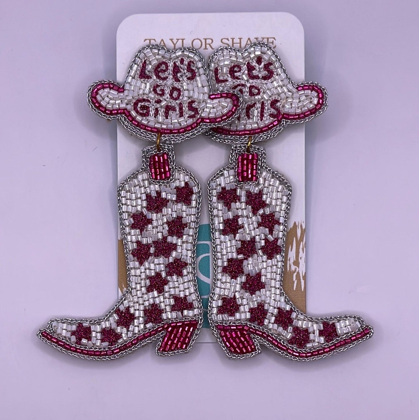 Let's Go Girls Beaded Boots