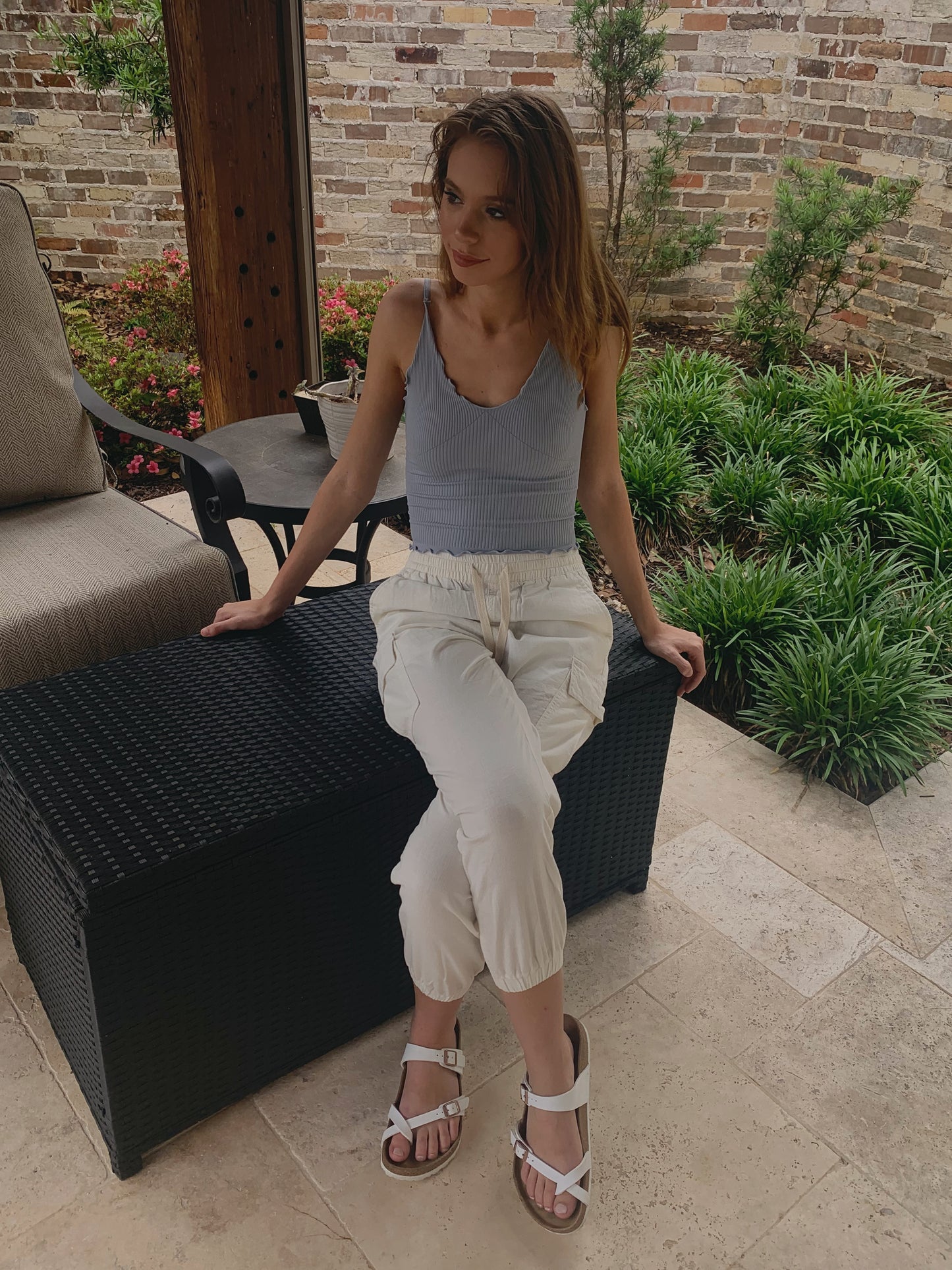 The Rachel Top, Sky Blue