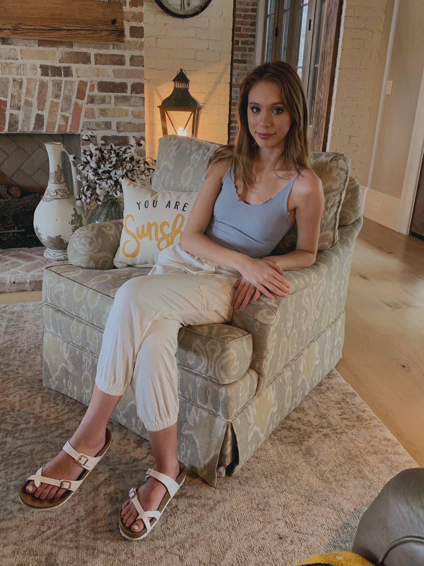 The Rachel Top, Sky Blue