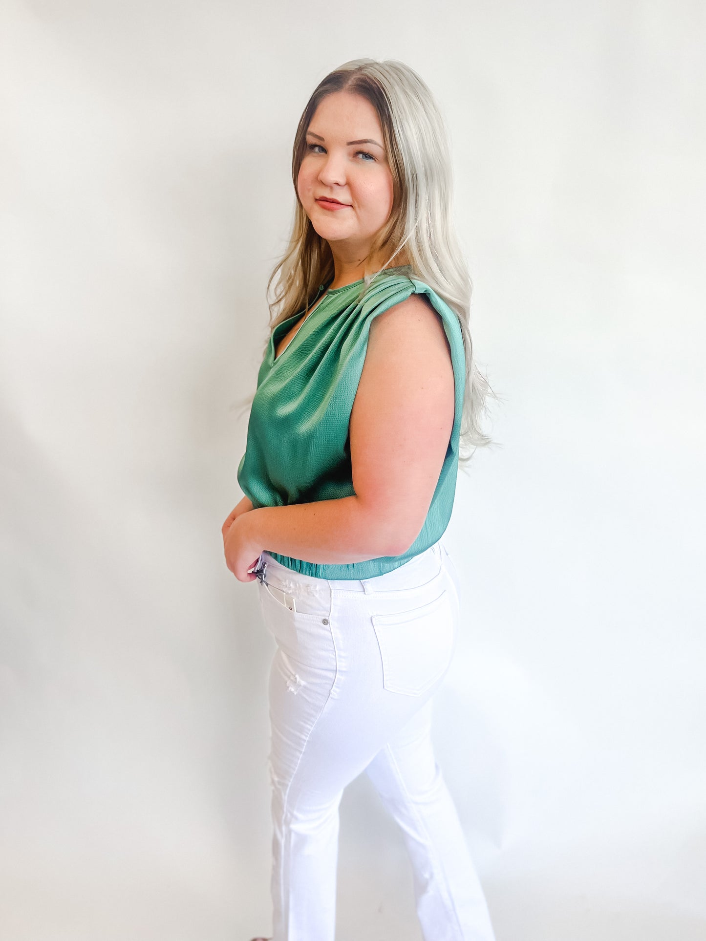 Gracie Jeans, White
