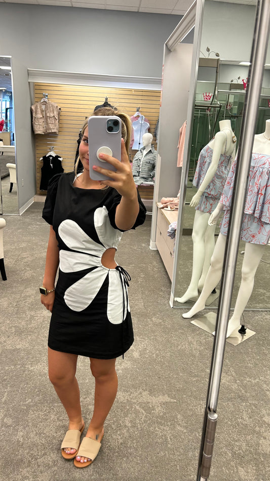 Side Bloom Dress