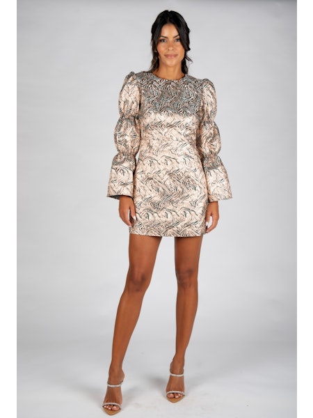 Anika Dress – Gold