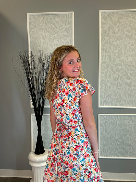 Cove V Neck Dress