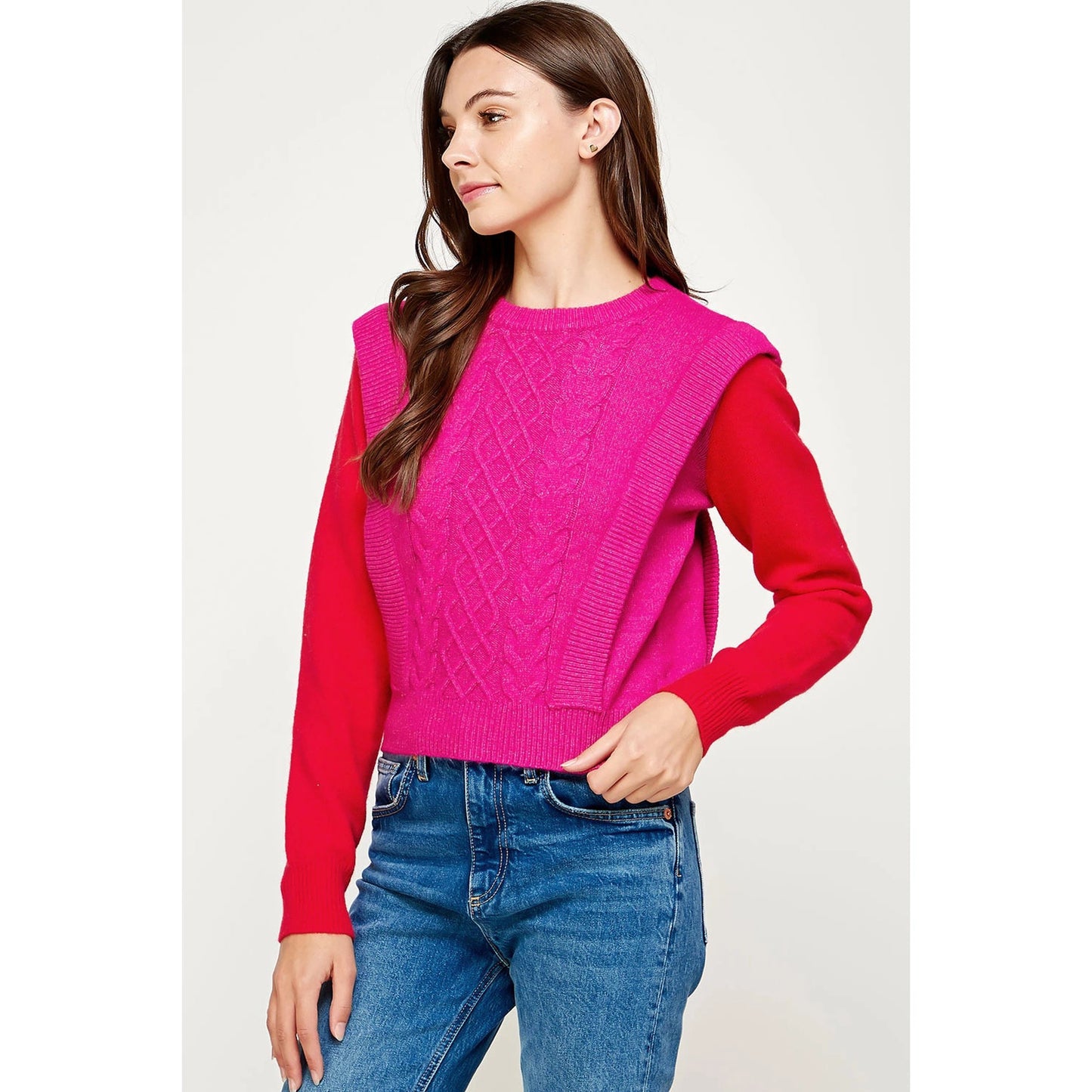 Color Block Sweater