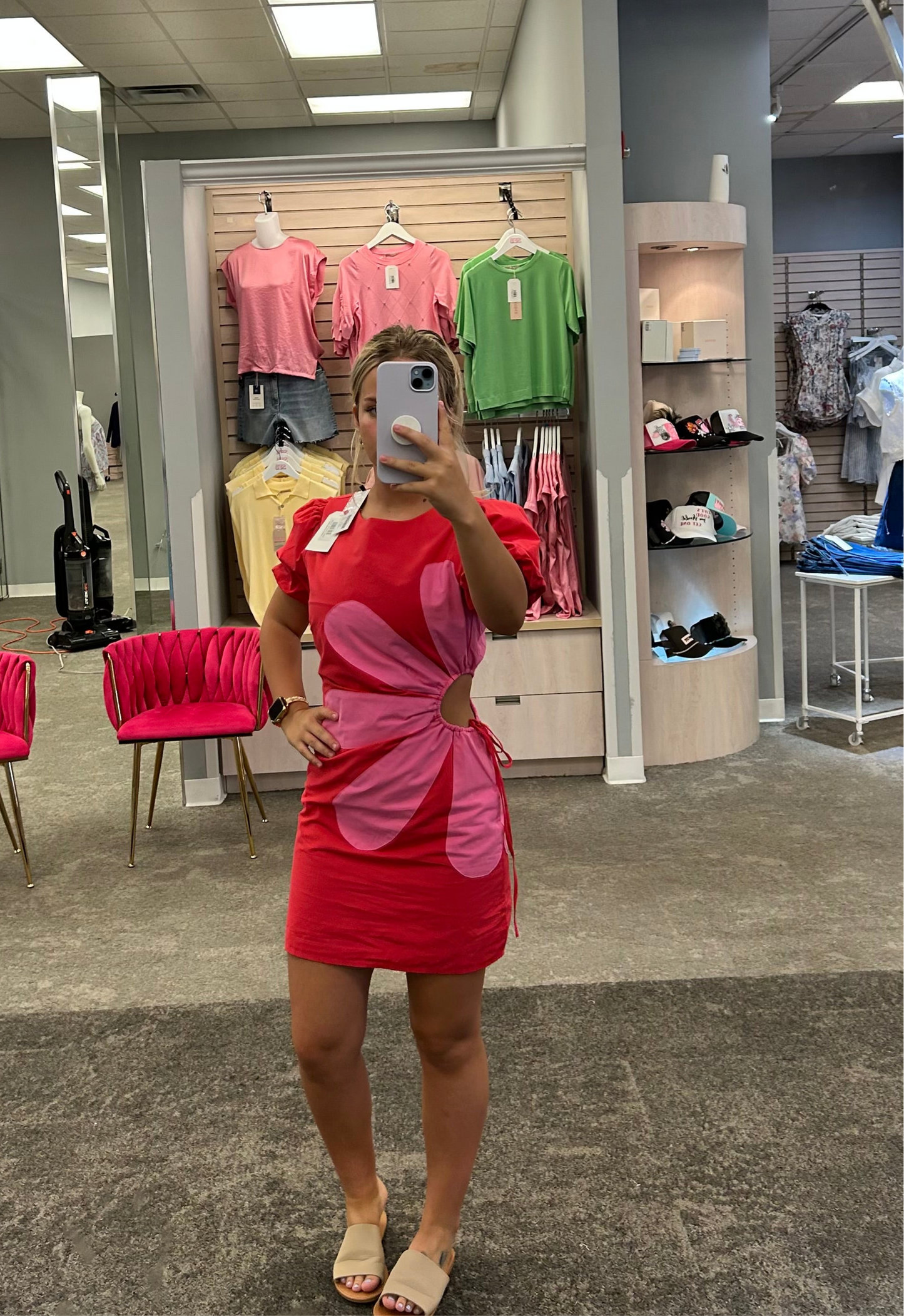 Side Bloom Dress