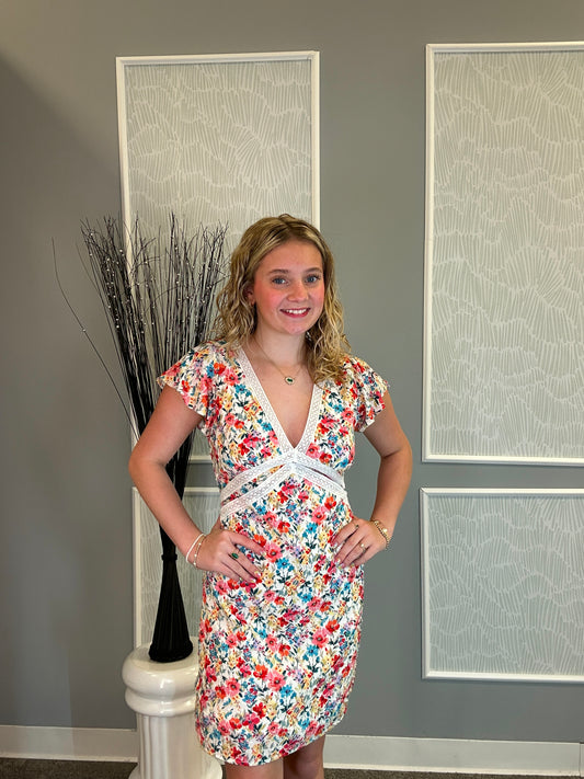 Cove V Neck Dress