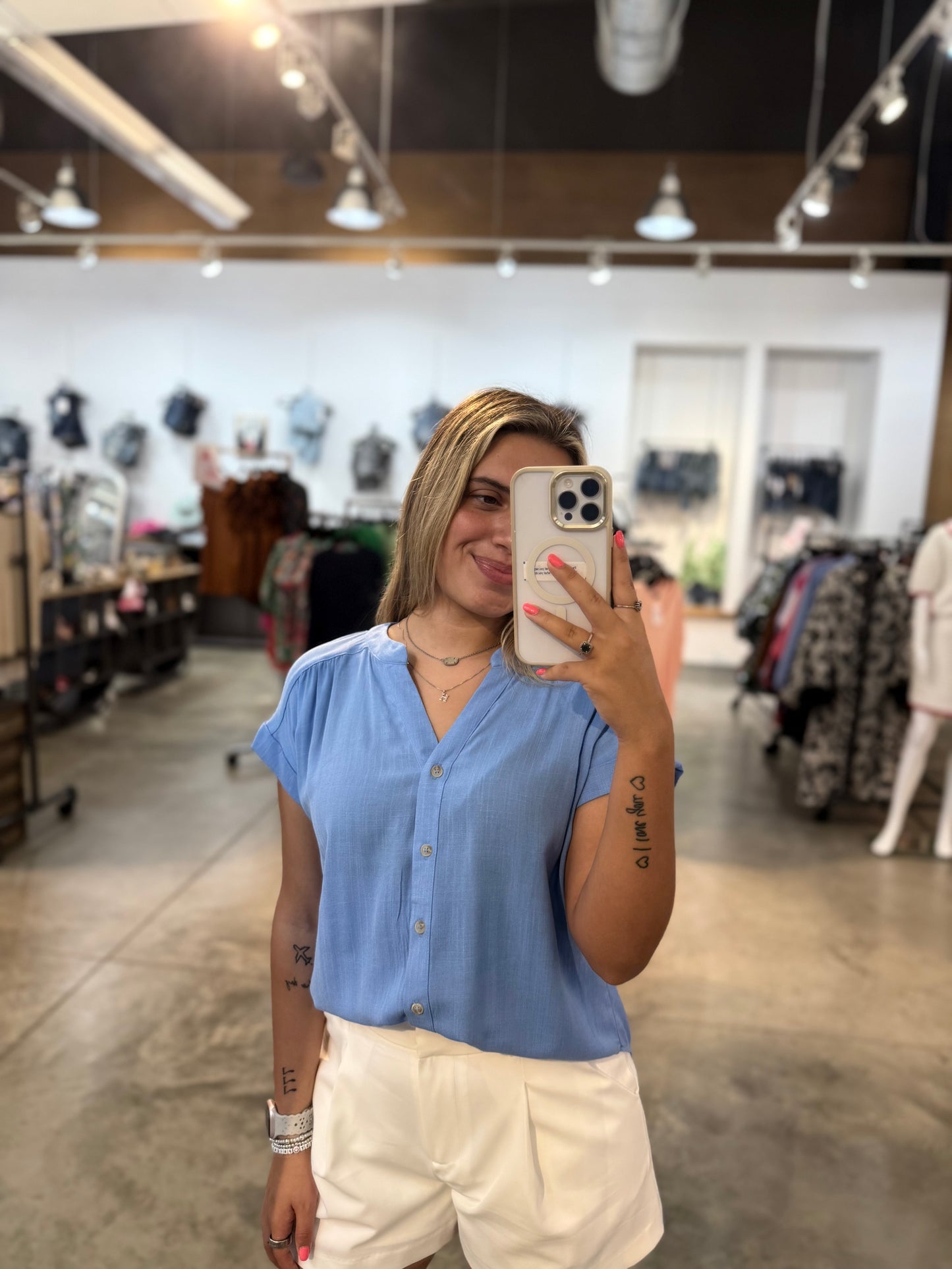 Effortless Elegance Button Down