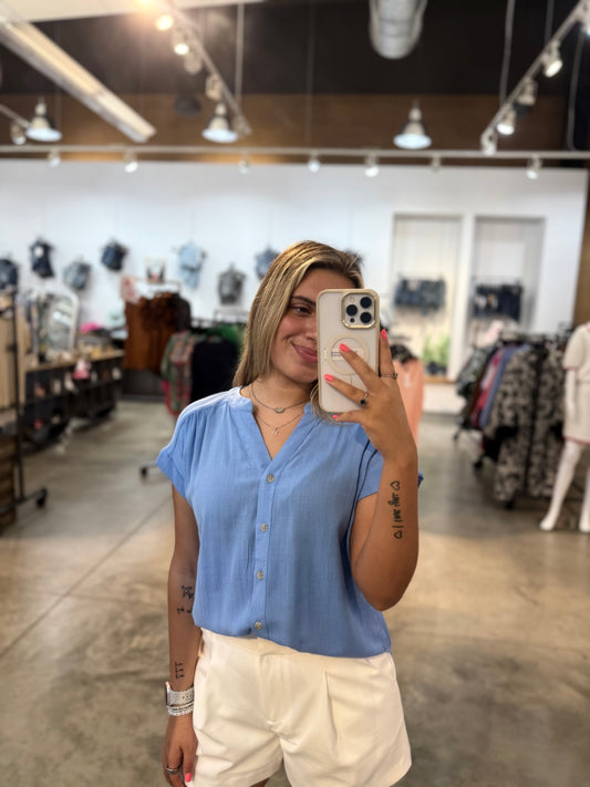 Effortless Elegance Button Down