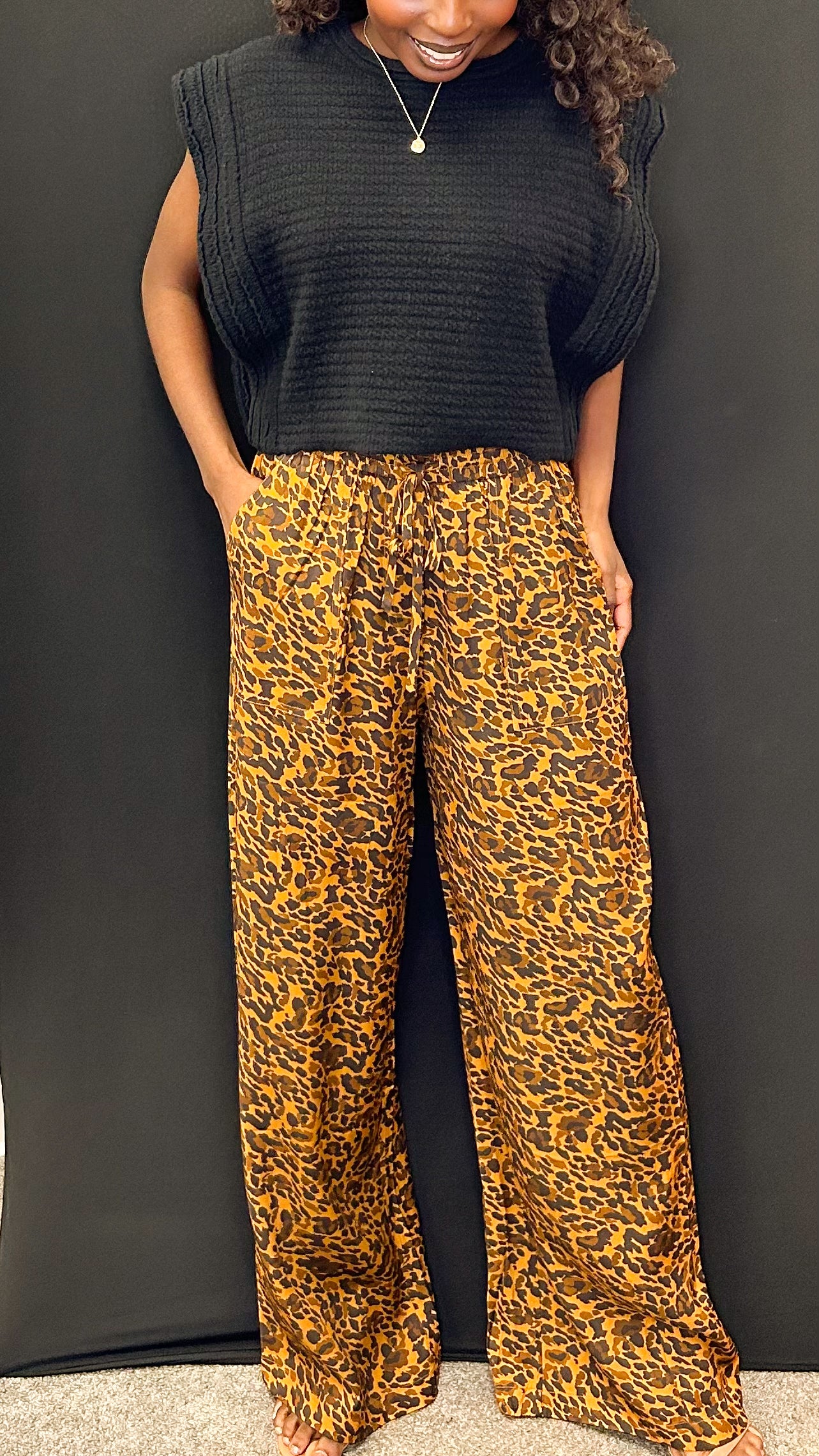 Julietta Leopard Pants