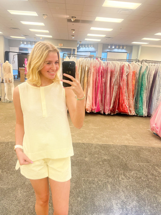 Nala Shorts- Cream