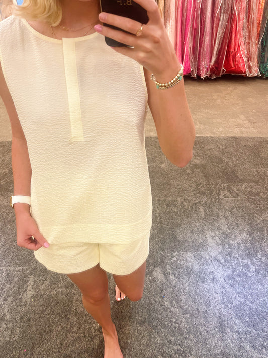 Deborah Top- Cream