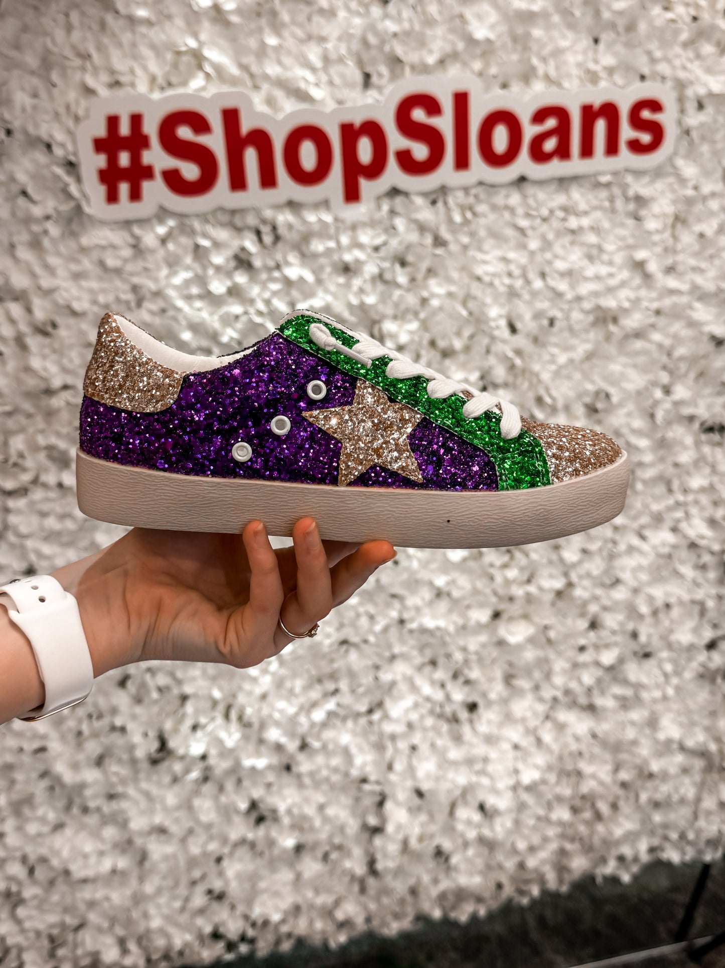 Mardi Gras Sneakers