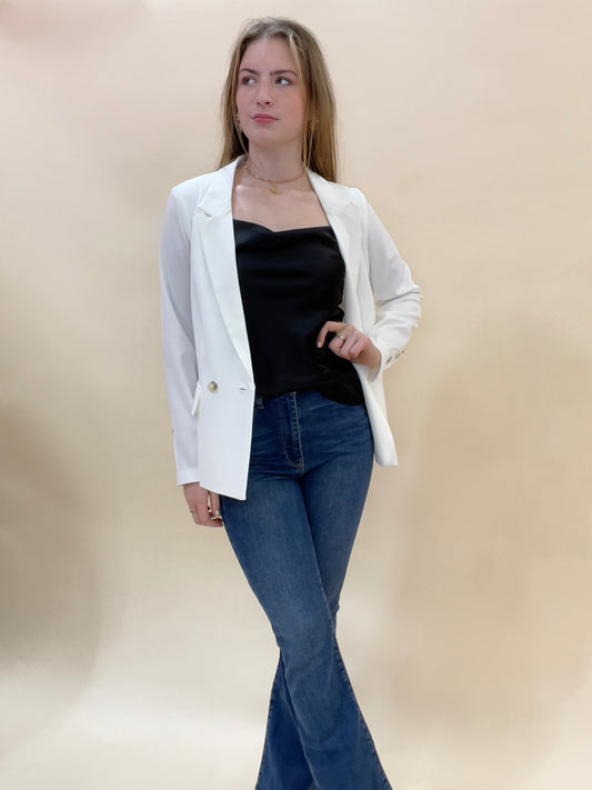 Elegance In Ivory Blazer