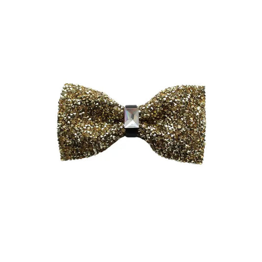 Rhinestone Crystal Bow Tie