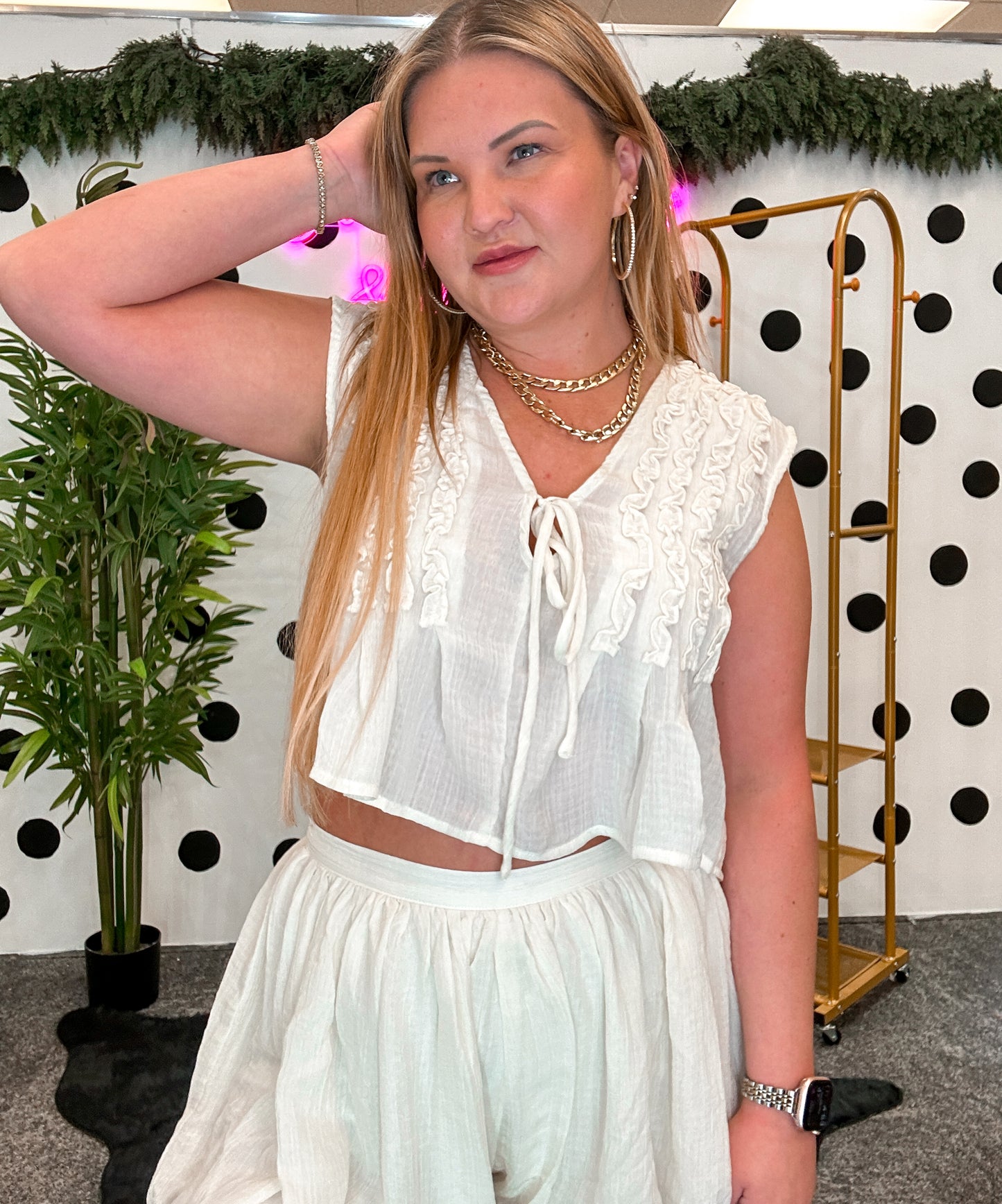 Daydreamer Ruffle Top