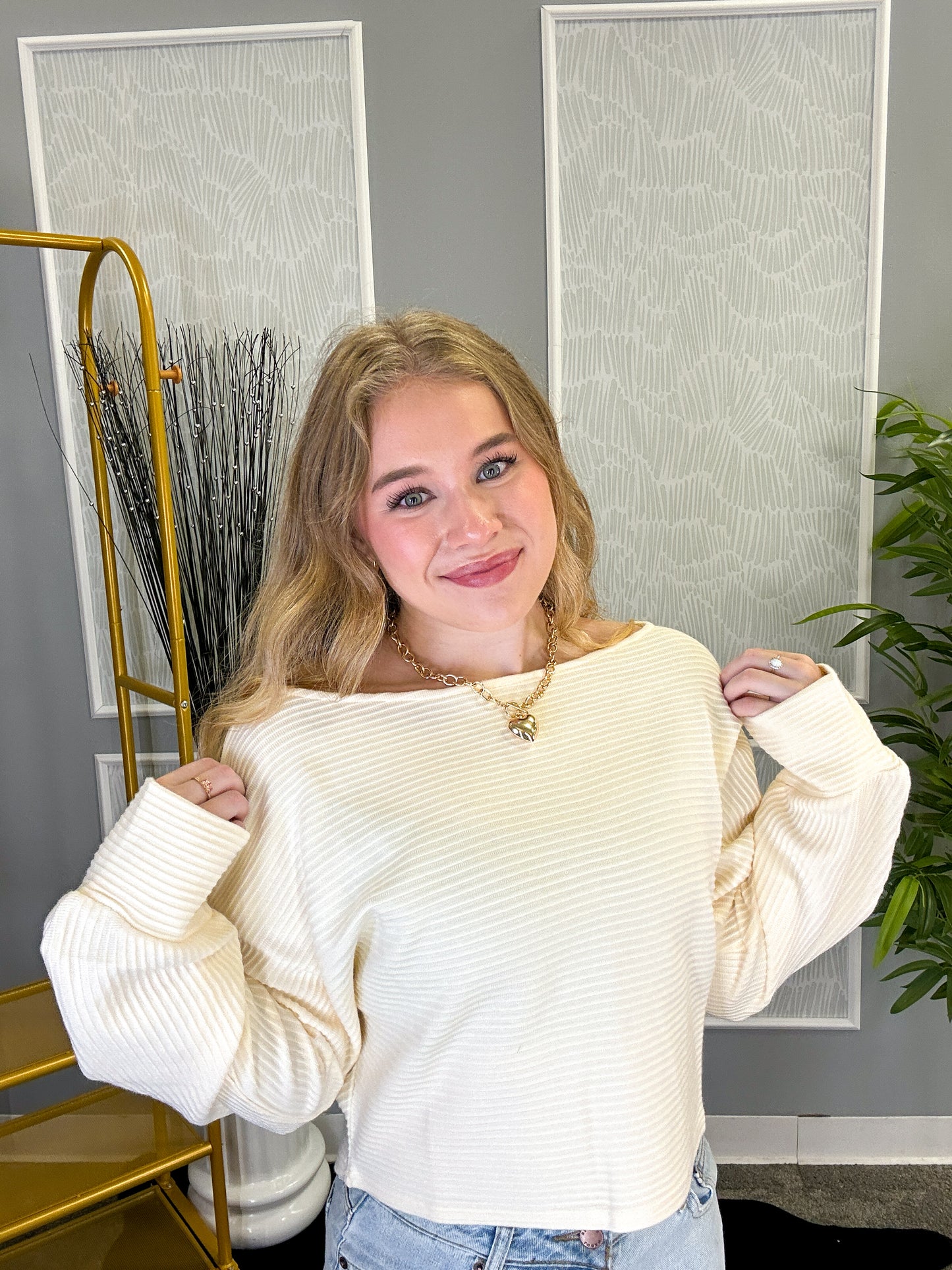 On a Stroll Boatneck