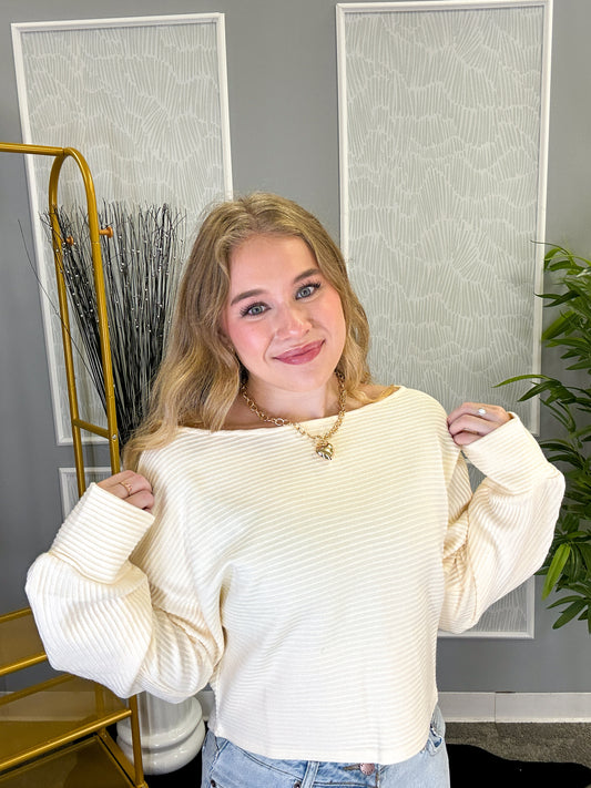 On a Stroll Boatneck