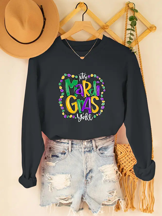It's Mardi Gras y'all Sweatshirt
