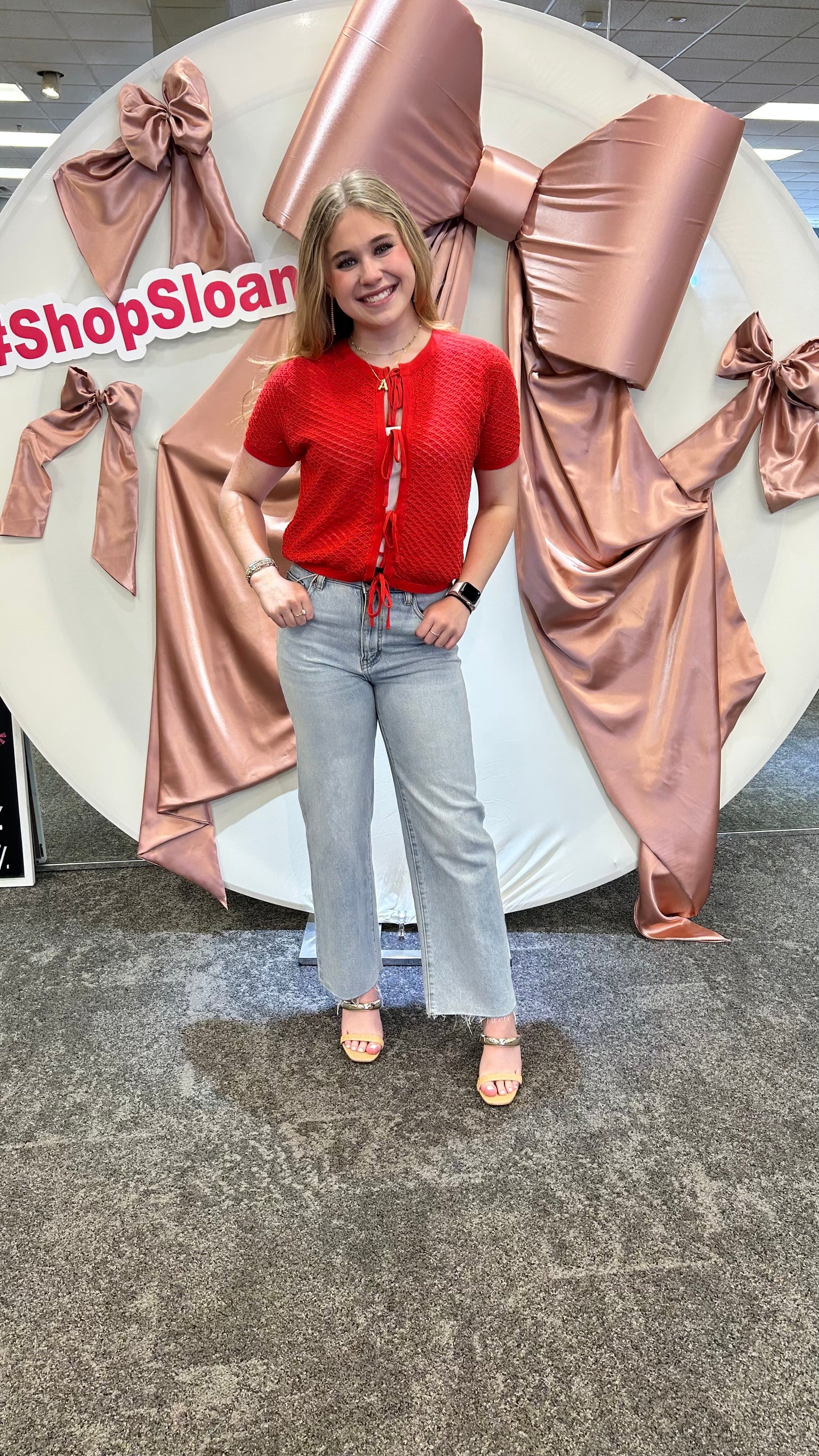 Cherry Pop Top- Red
