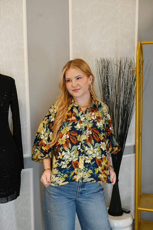 Paralia Nights Blouse